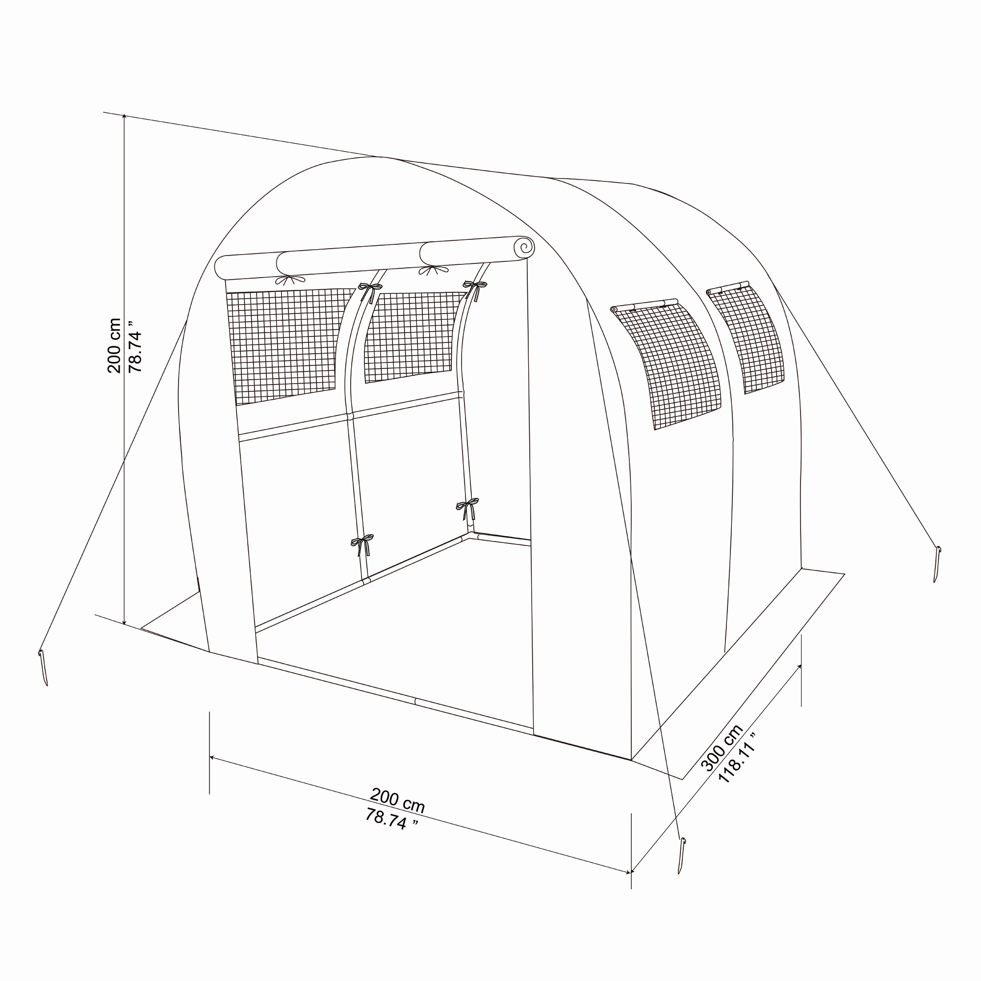 6m² Polytunnel - Image 9