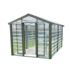 Adman Steel Sheds Multigrow 8x14.7 Greenhouse With Adjustable Vent