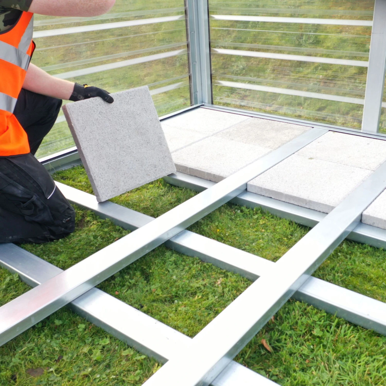 Adman Steel Sheds Multigrow 8x14.7 Greenhouse With Adjustable Vent - Image 5