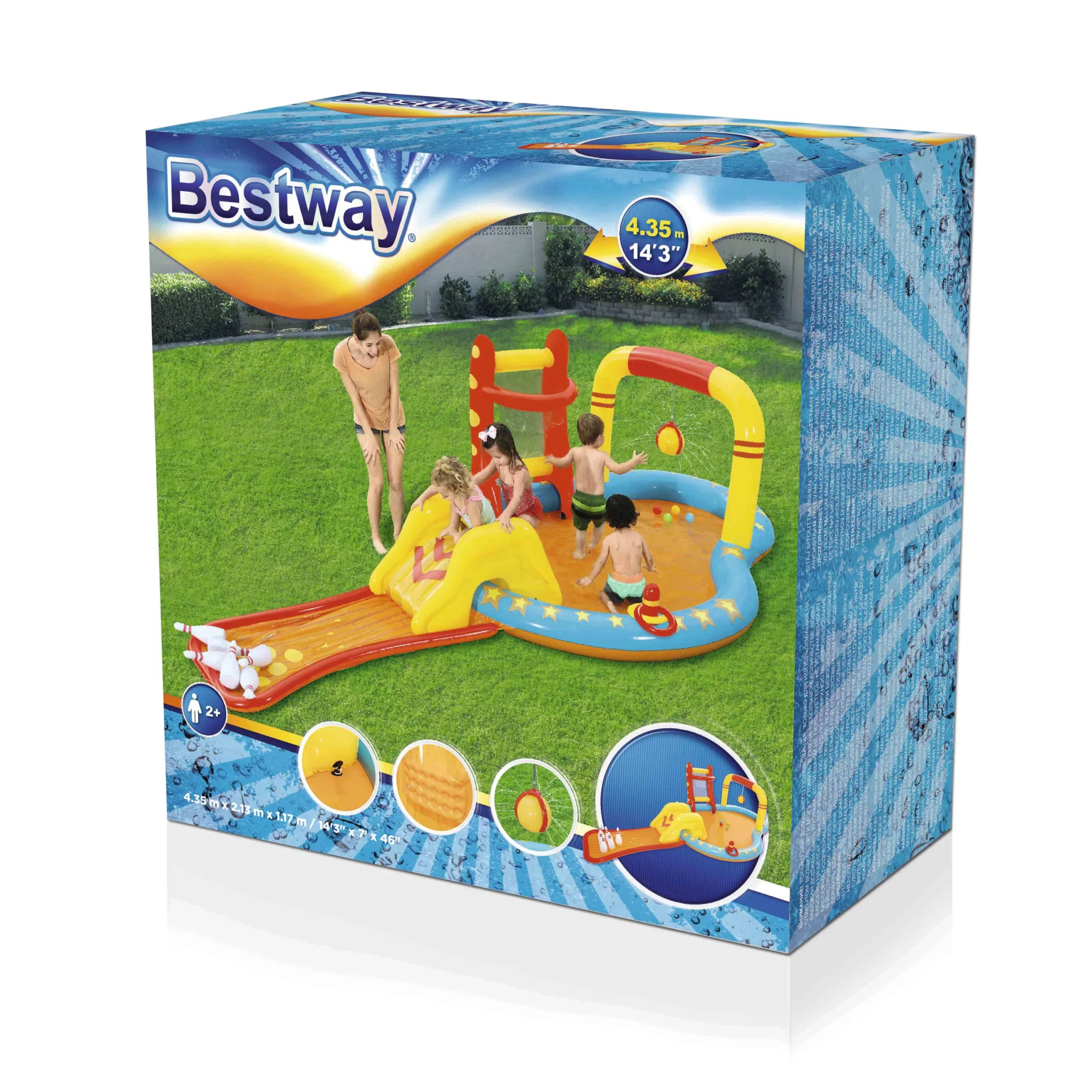 Bestway Lil' Champ Multicolour Small Lil' Champ Play Centre - Image 2