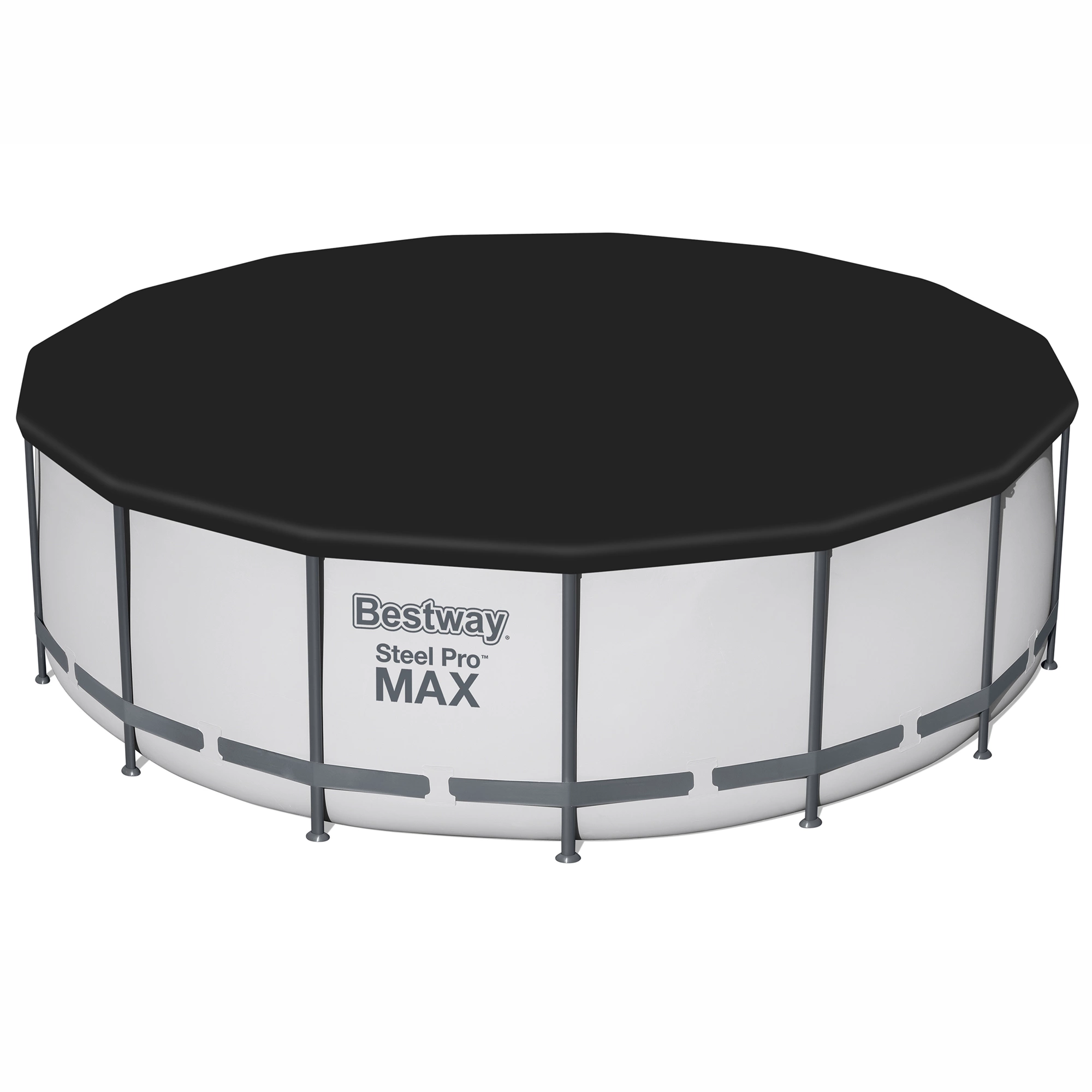 Bestway Steel Pro MAX™ Plain Polyvinyl Chloride (PVC) & Steel Pool (W) 4.57m X (L) 4.57m - Image 7