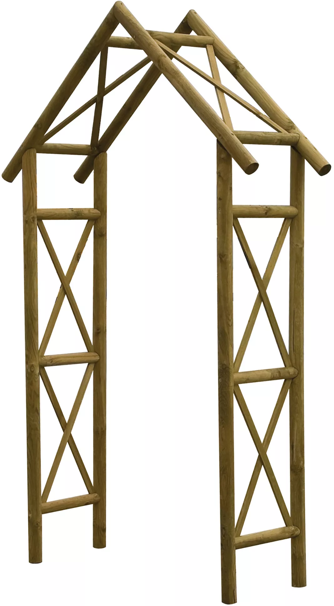 Blooma Cottage Apex Top Wood Arch - Image 2