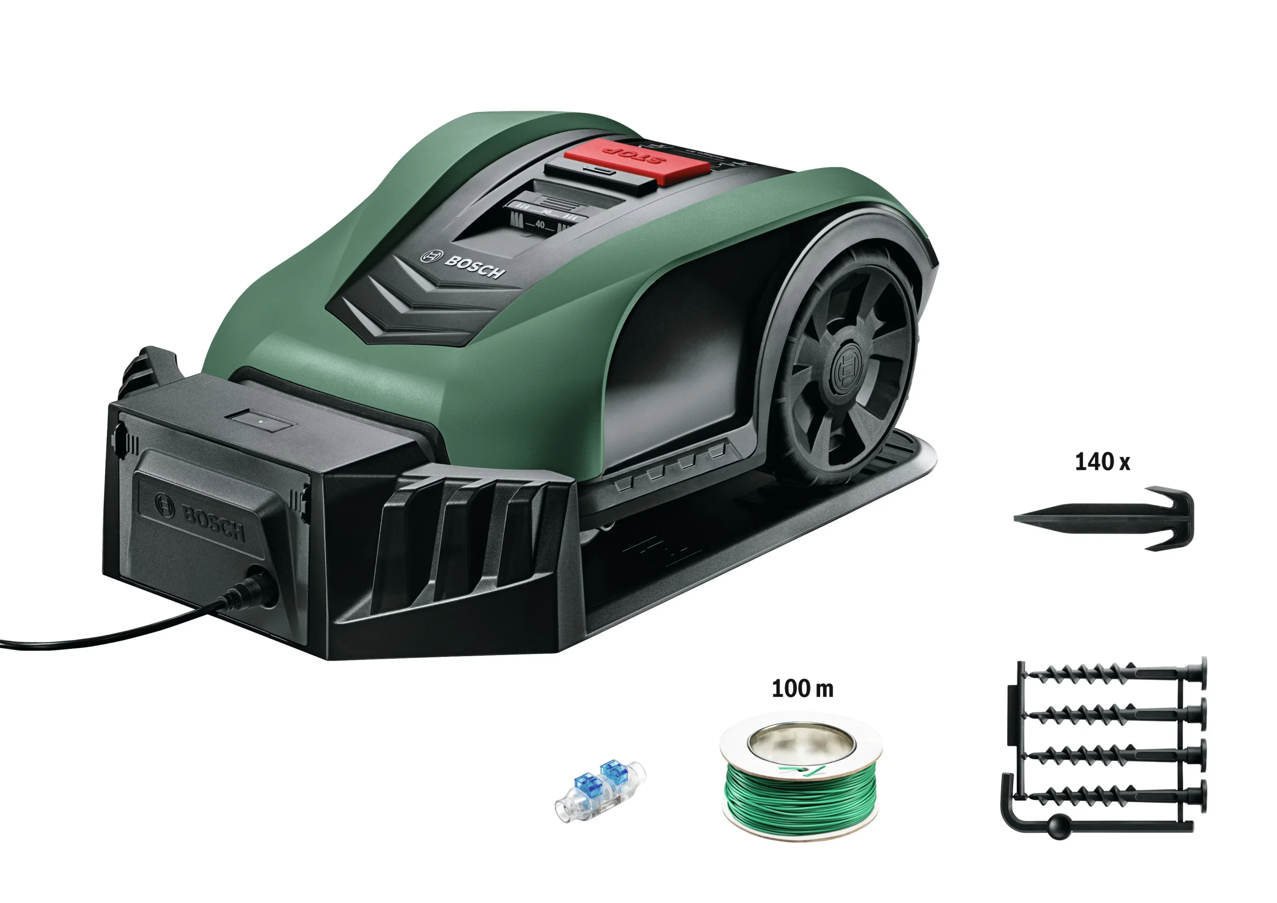 Bosch Indego S+ 400 Cordless Robotic Lawnmower - Image 2