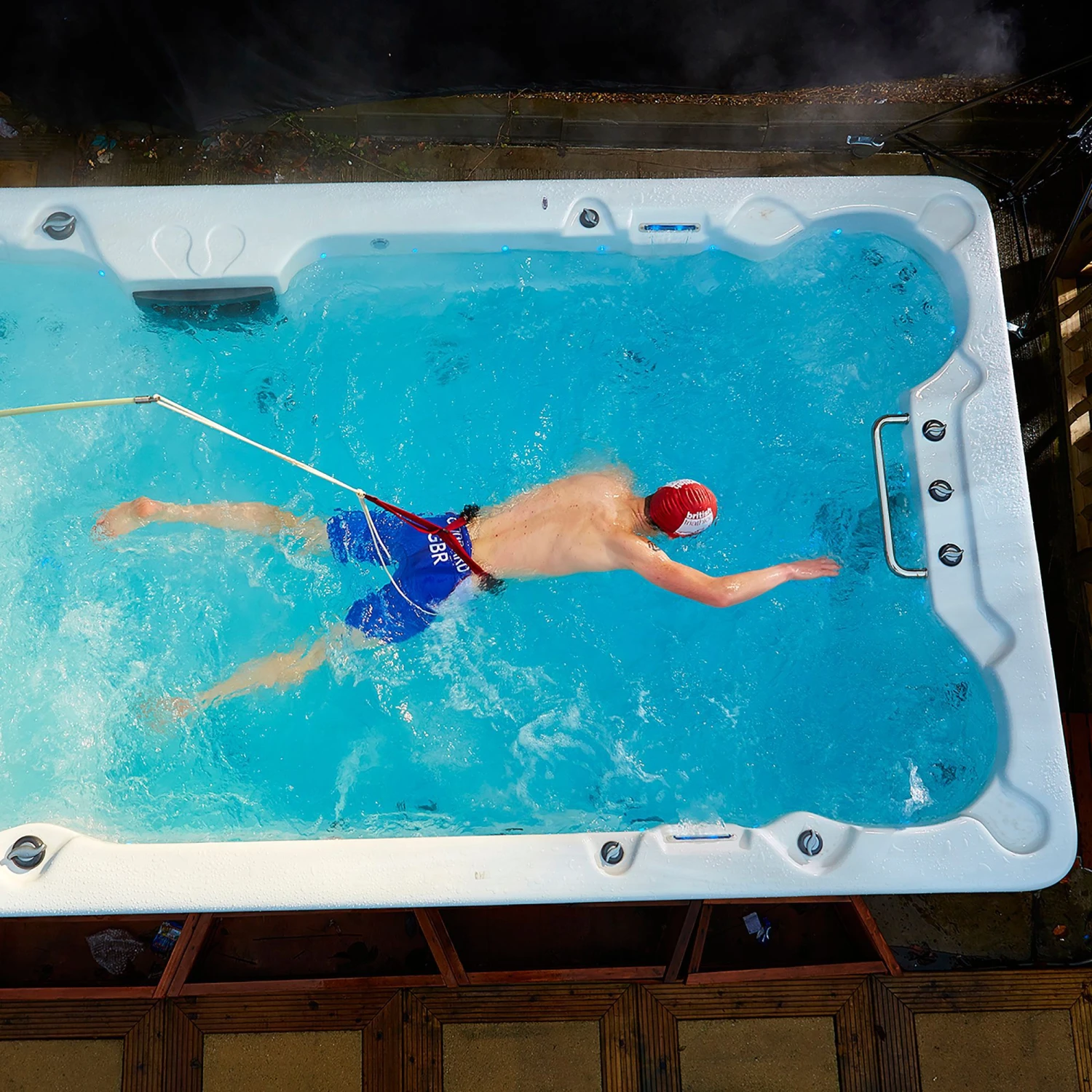 Canadian Spa Company St. Lawrence Swim Spa, 7 Seats - Image 7