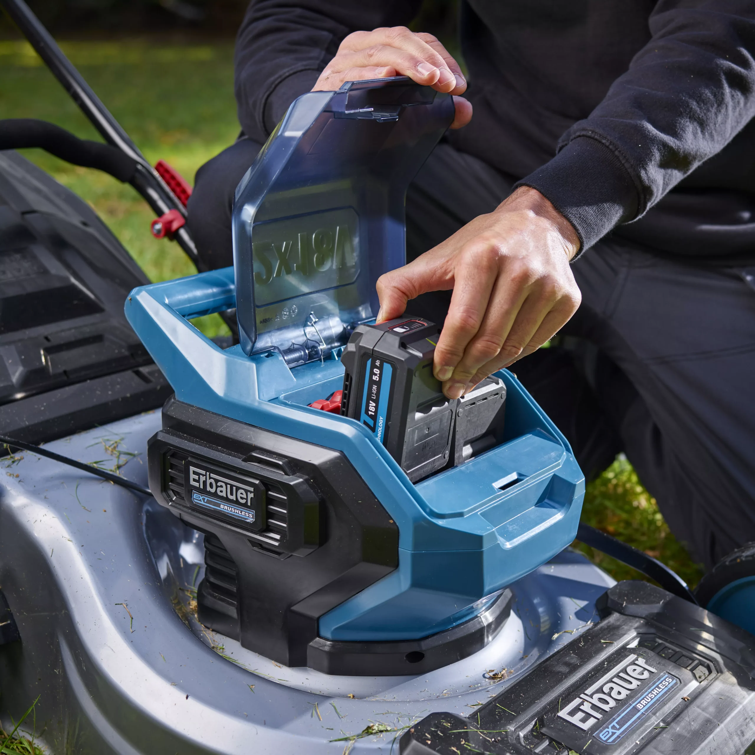 Erbauer EXT ELM18-Li Cordless 36V Lawnmower - Image 6