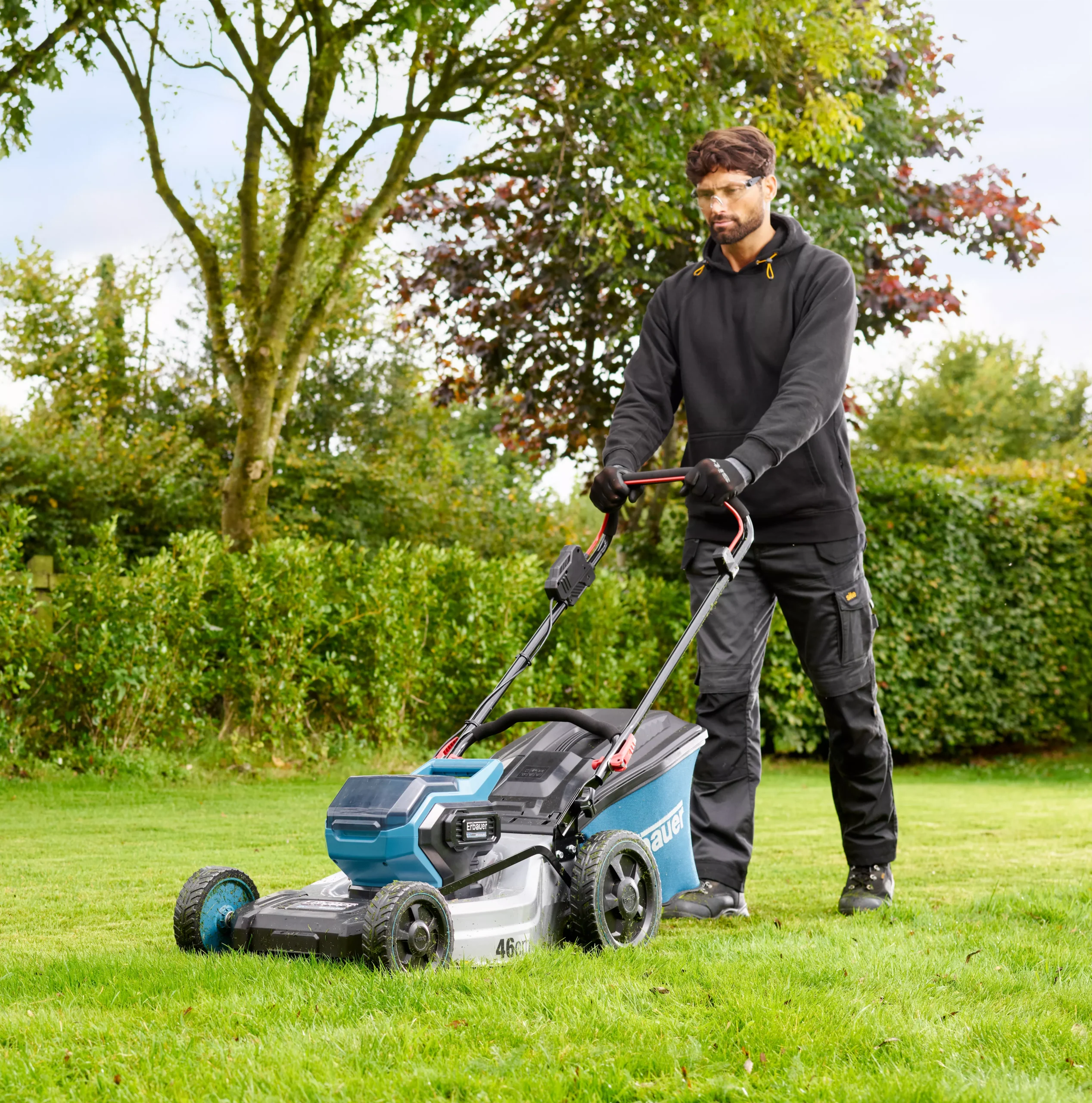 Erbauer EXT ELM18-Li Cordless 36V Lawnmower - Image 9