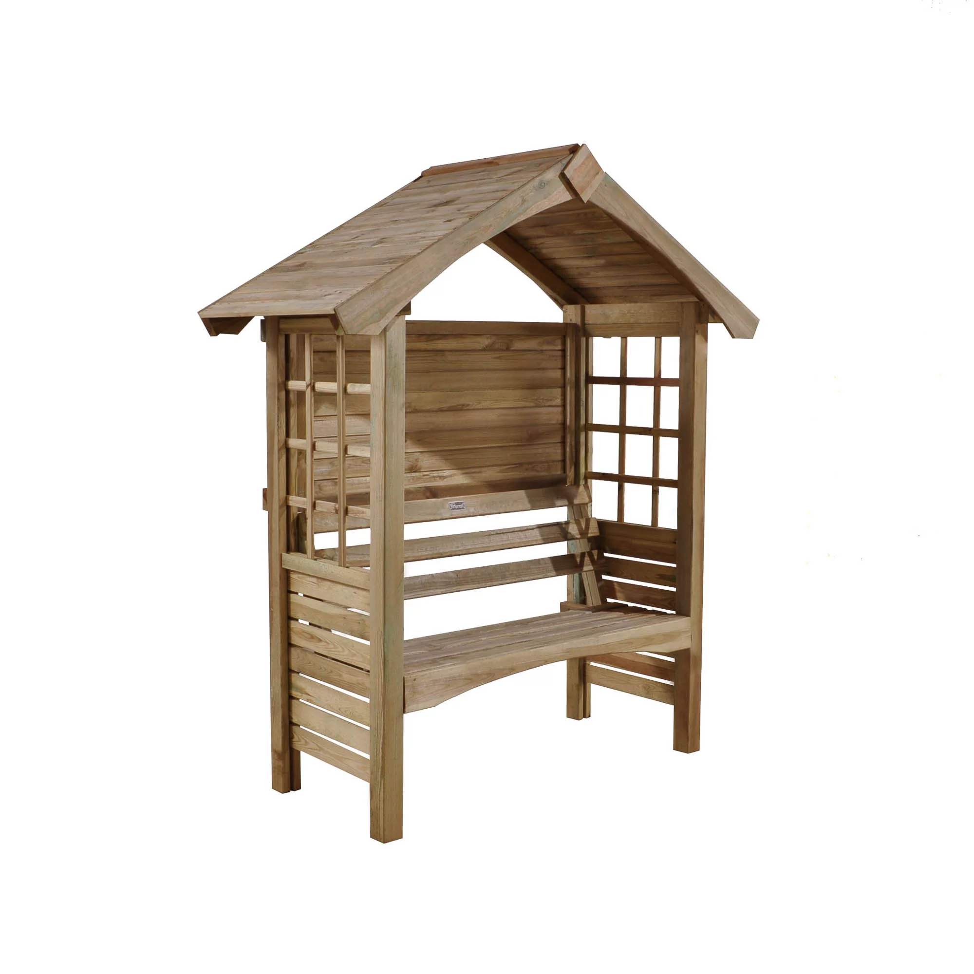 Forest Cadiz Arbour, (H)1970mm (W)1690mm (D)730mm - Assembly Required - Image 2