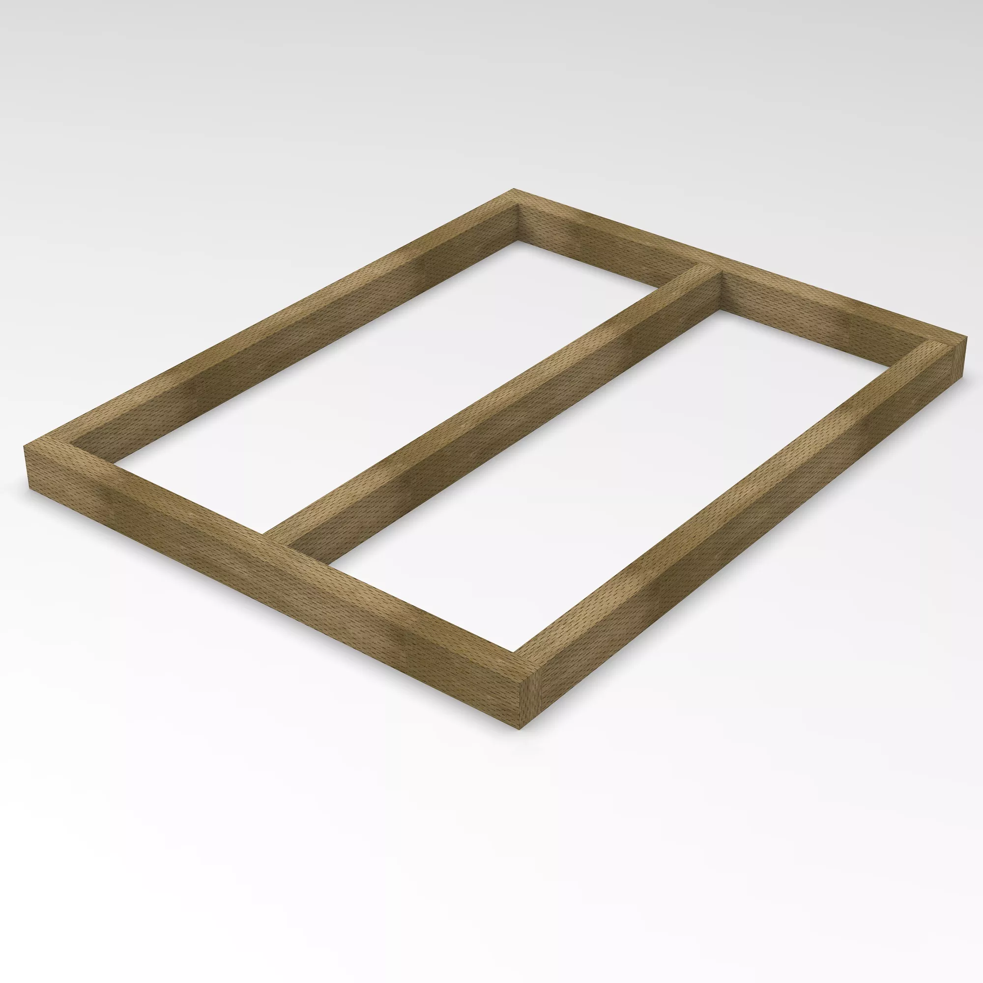 Forest Garden 4x3 Timber Shed Base (L) 94cm X (W) 0.12cm - Assembly Service Included