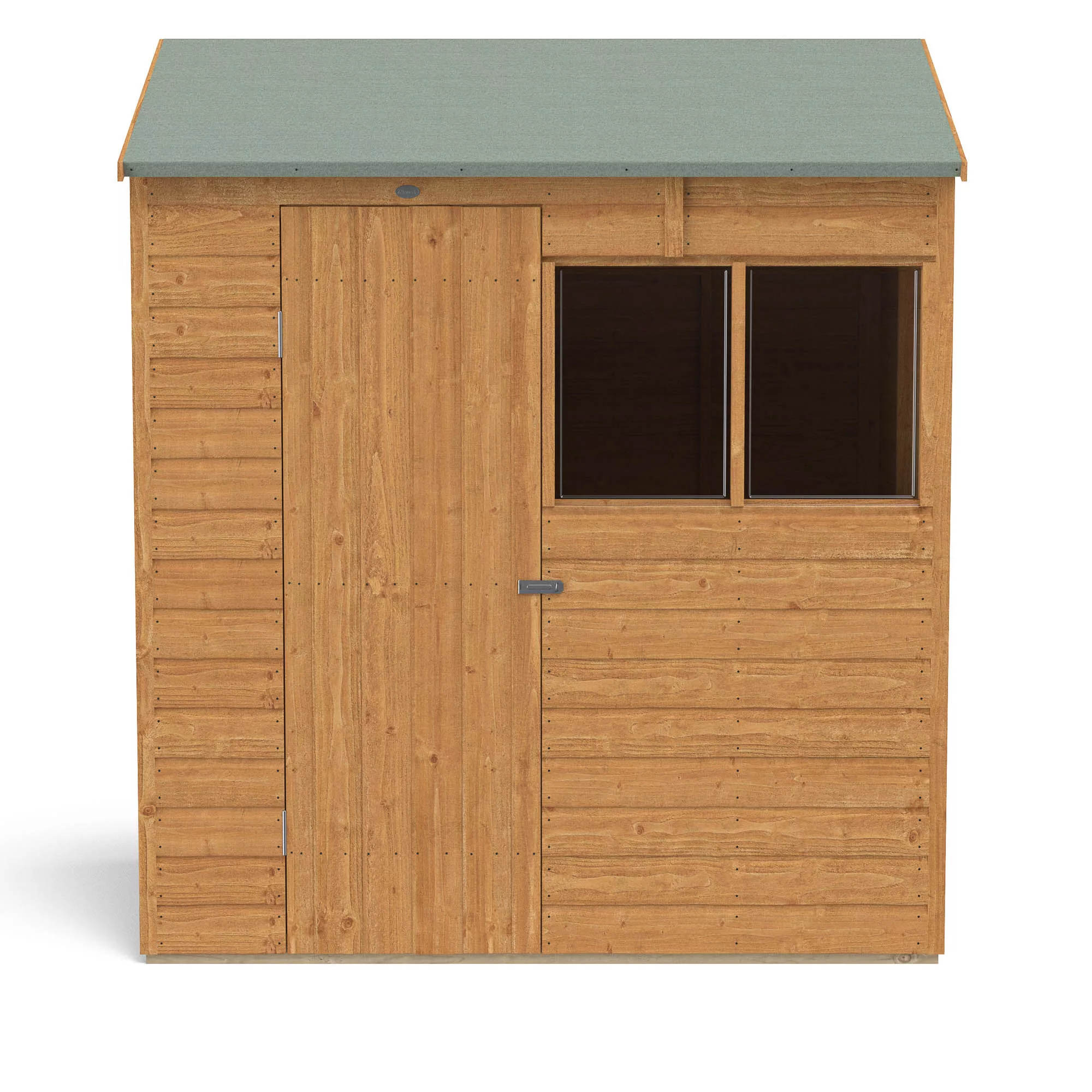 Forest Garden 6X4 Reverse Apex Dip Treated Shiplap Shed With Floor - Assembly Service Included - Image 4