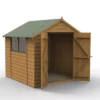 Forest Garden 7x7 Apex Dip Treated Shiplap Wooden Shed With Floor