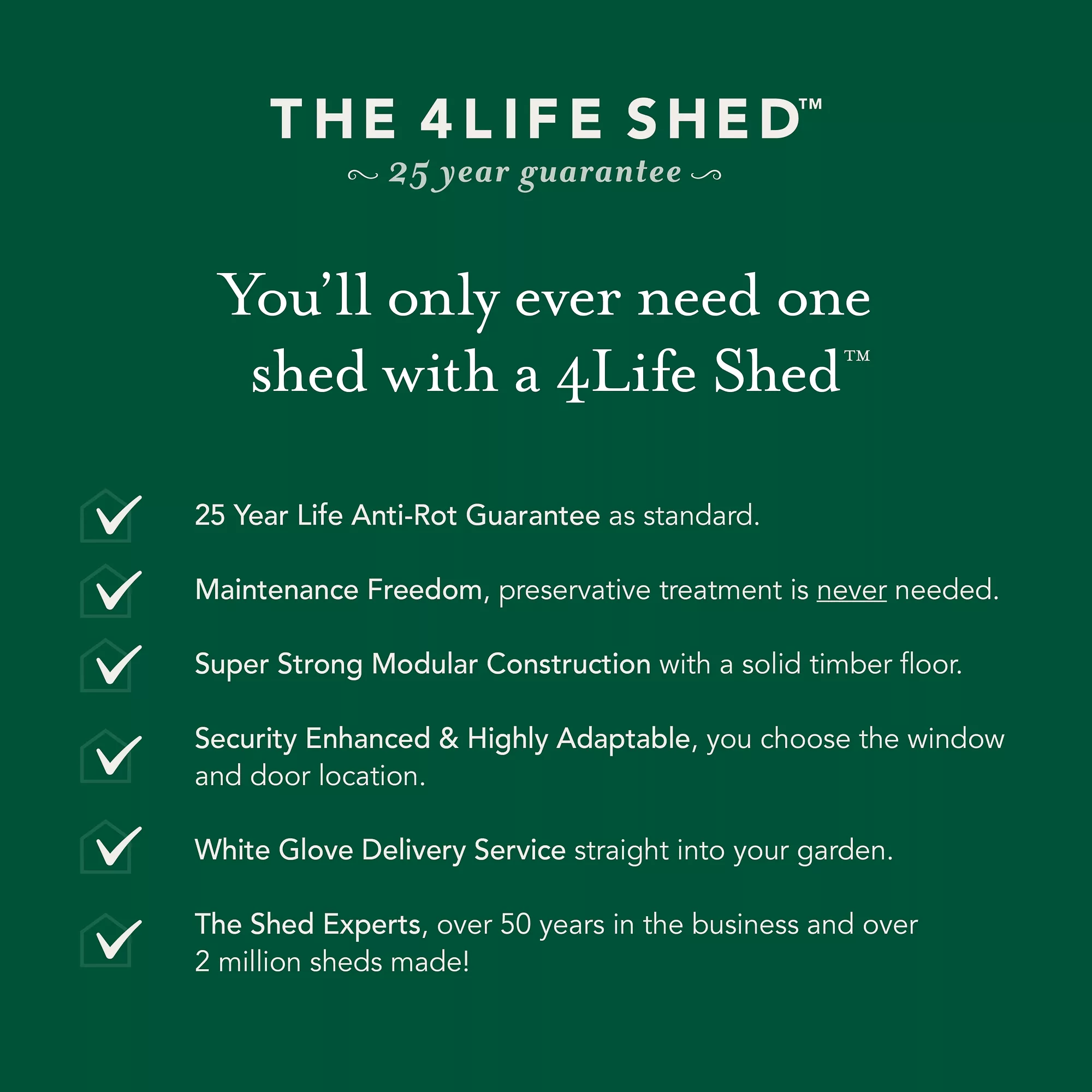 Forest Garden 8x12 Apex Pressure Treated Overlap Wooden Shed With Floor - Image 5