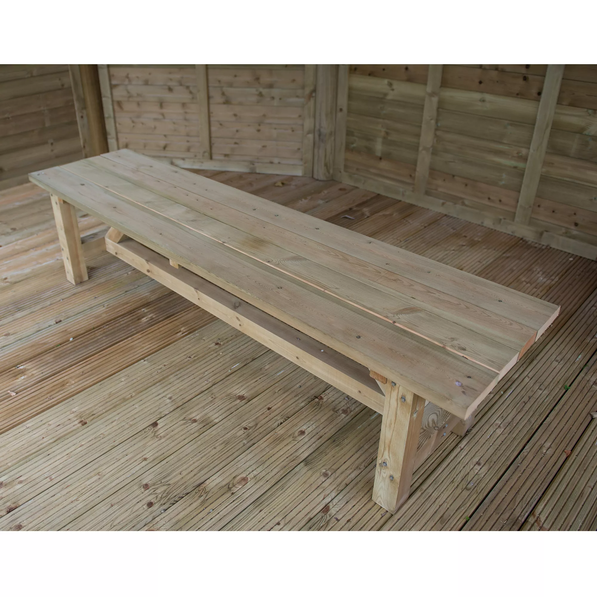 Forest Garden Premium Furnished Octagonal Gazebo, (W)5.27m (D)3.78m - Image 4