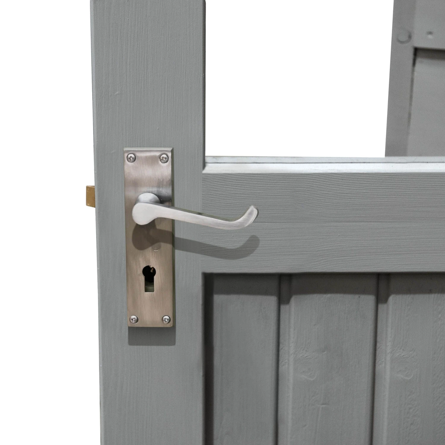 Forest Retreat 6X4 Apex Pressure Treated Overlap Grey Shed With Floor - Assembly Service Included - Image 6