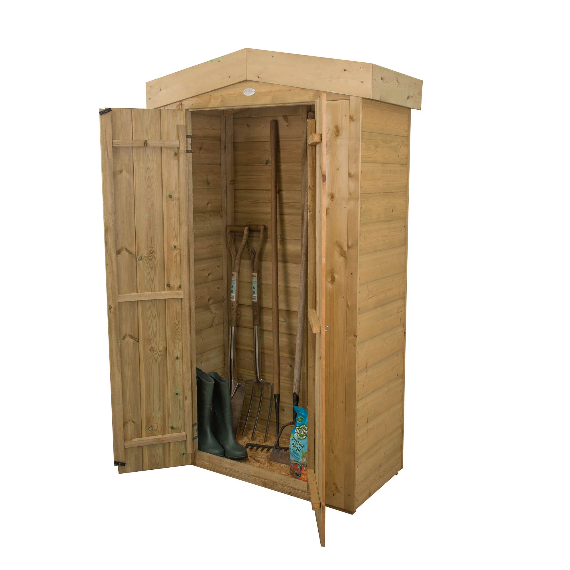 Forest Tall Shiplap 3.6x1.6 Apex Garden Storage 750L - Image 7