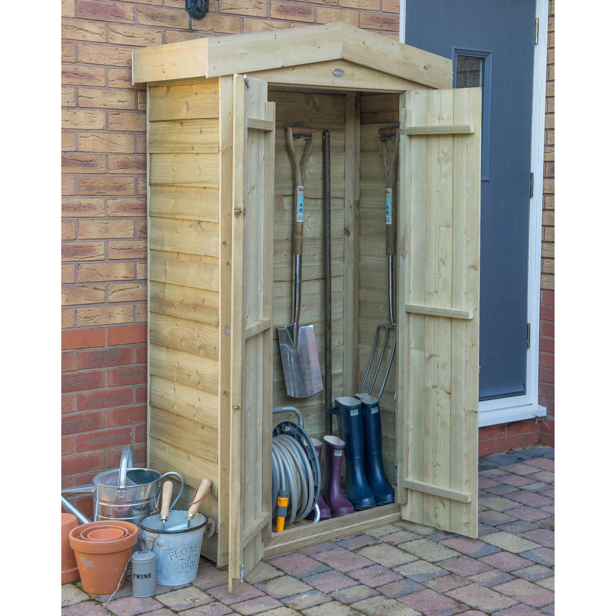 Forest Tall Tongue & Groove 3.6x1.6 Apex Garden Storage 750L