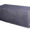 GoodHome Hamilton Steel Grey Rectangular Bench Cover 123cm(L) 46cm(H) 41cm(W)