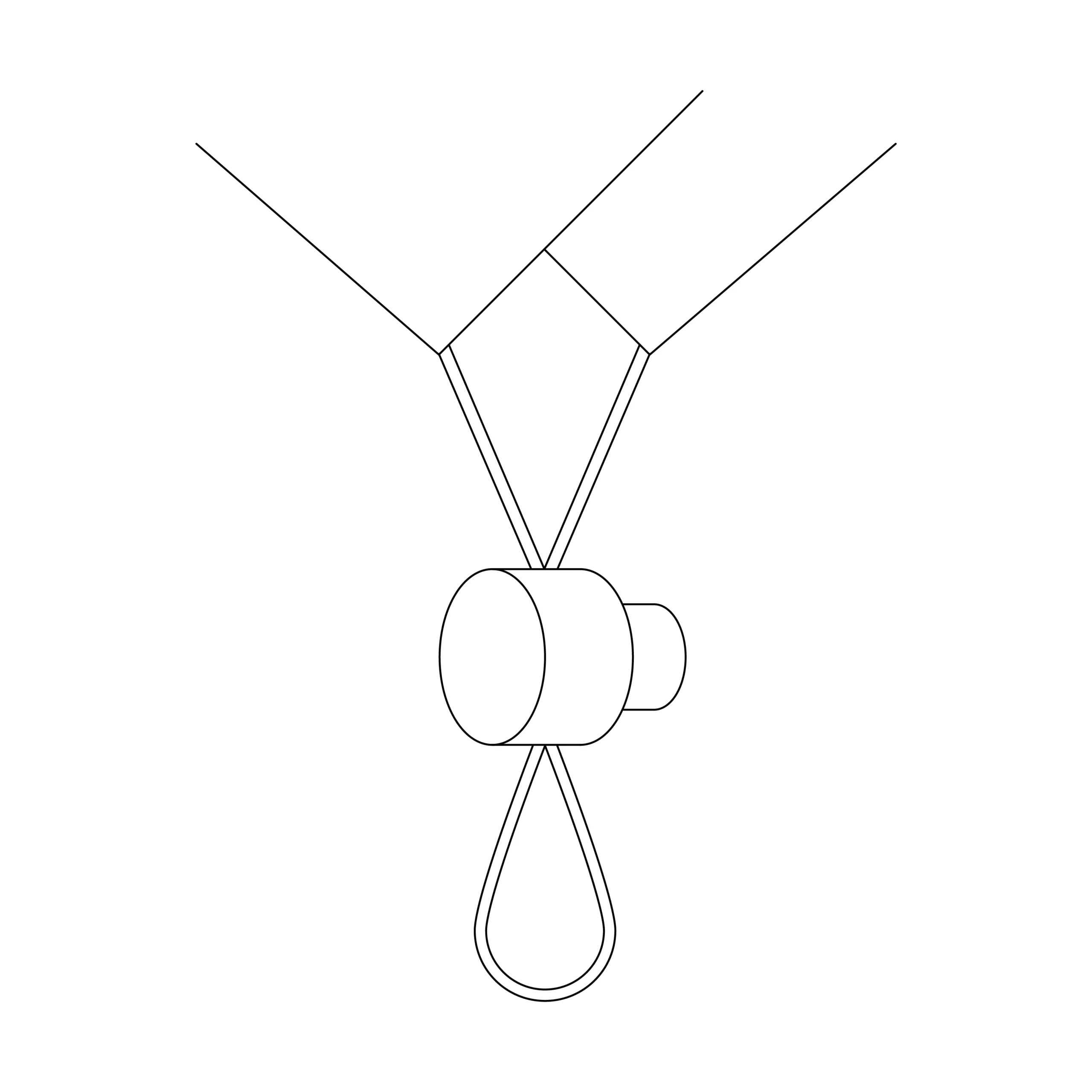 GoodHome Hamilton Steel Grey Round Dining Table Cover 78cm(H) 123cm(Dia) - Image 3