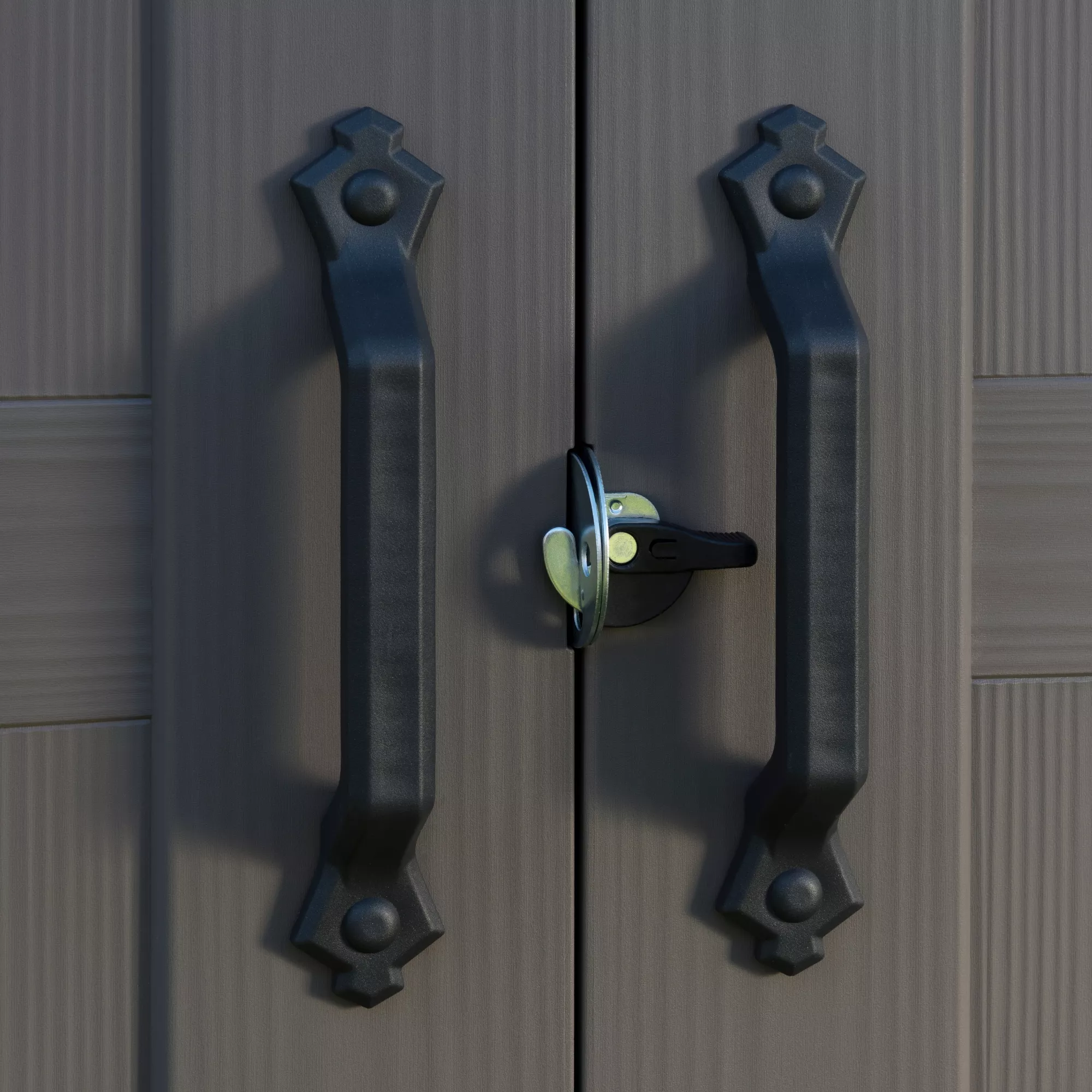 Keter Factor 8x8 Apex Beige Plastic Shed With Floor - Image 4