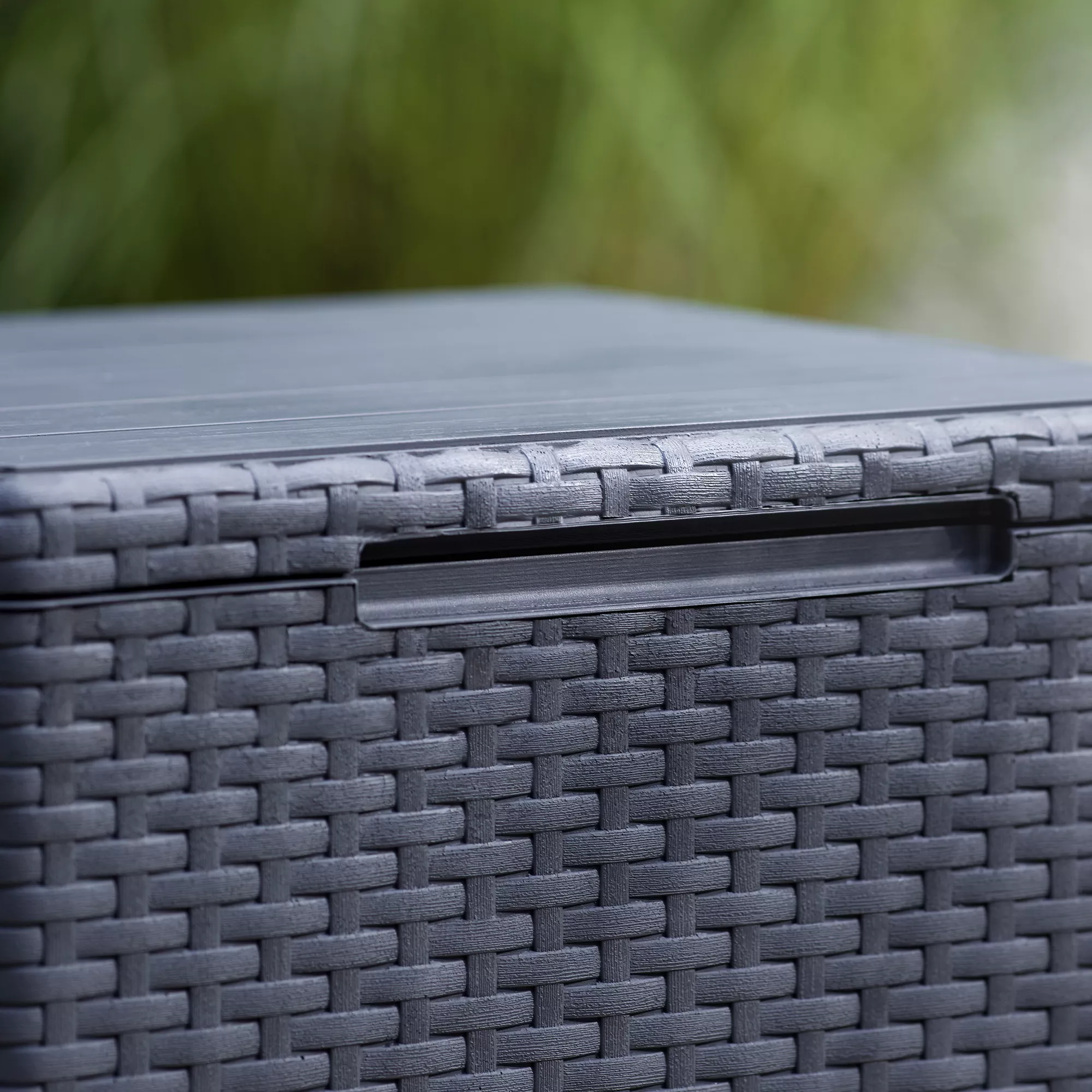 Keter Graphite 38.1L Small Plastic Storage Box & Lid - Image 3