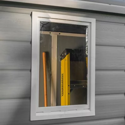 Keter Manor 6x4 Ft Gable Grey Plastic Shed With Floor - Image 3