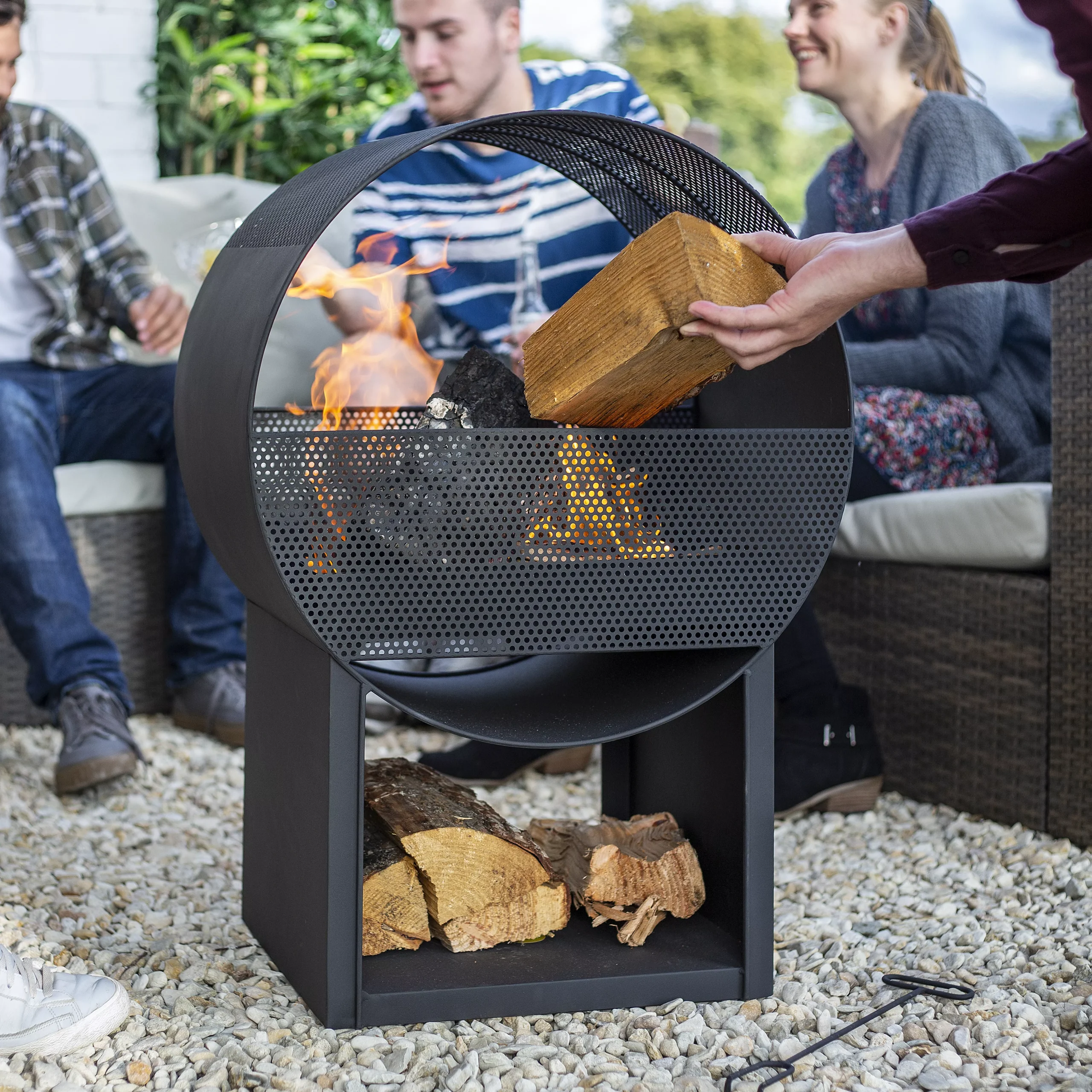 La Hacienda Camacha Steel Fireplace - Image 3