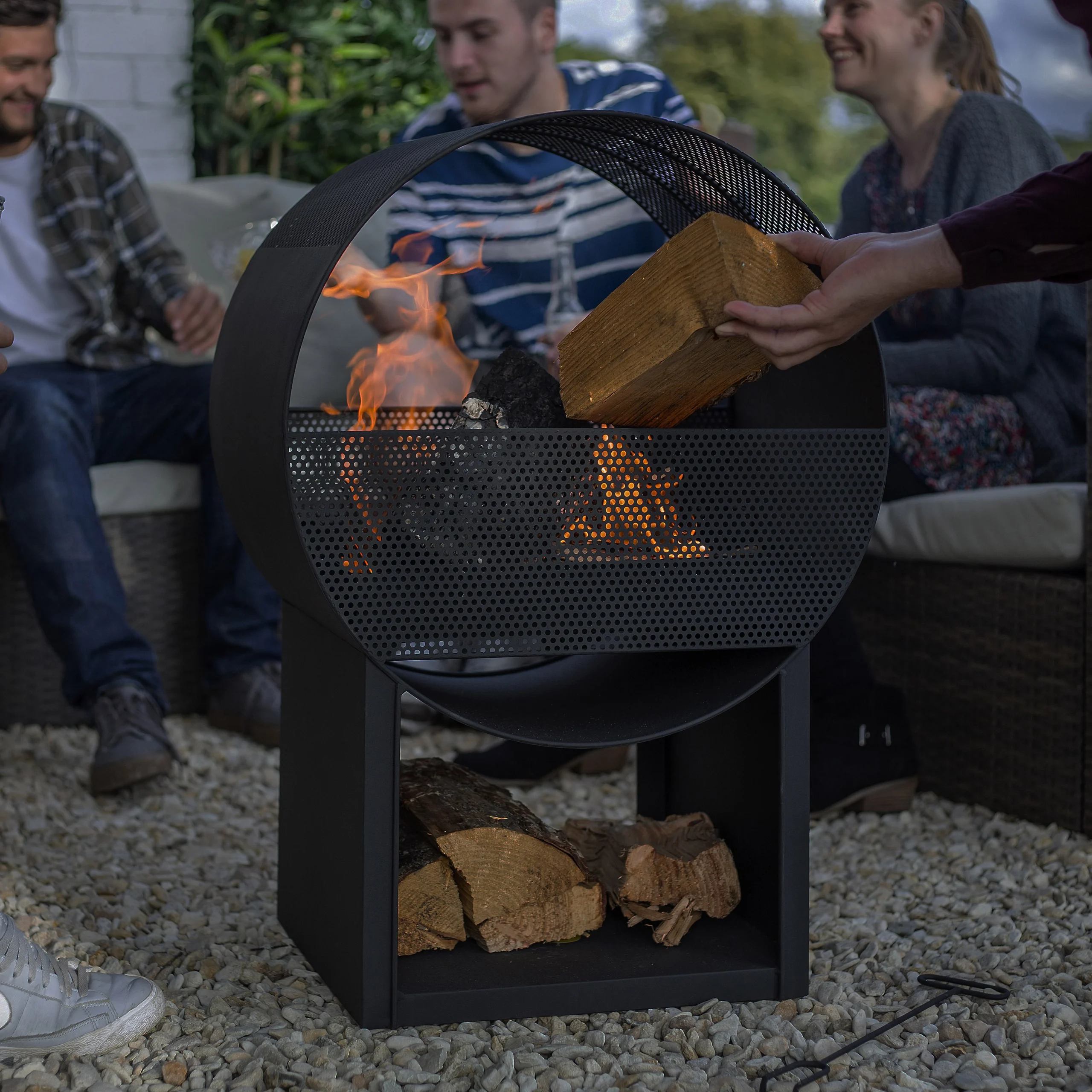 La Hacienda Camacha Steel Fireplace - Image 5