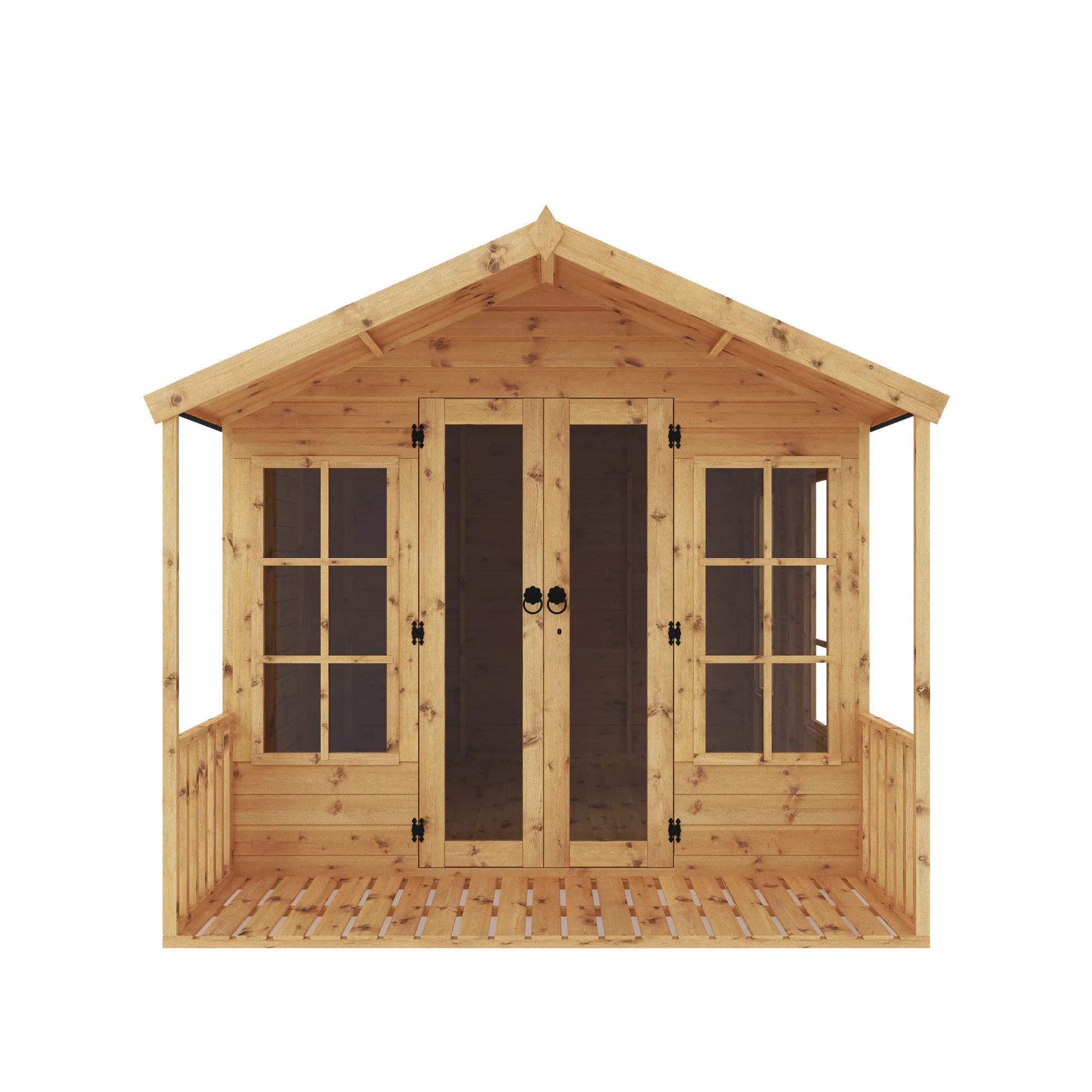 Mercia 10x8 Apex Shiplap Summer House With Double Door - Image 2