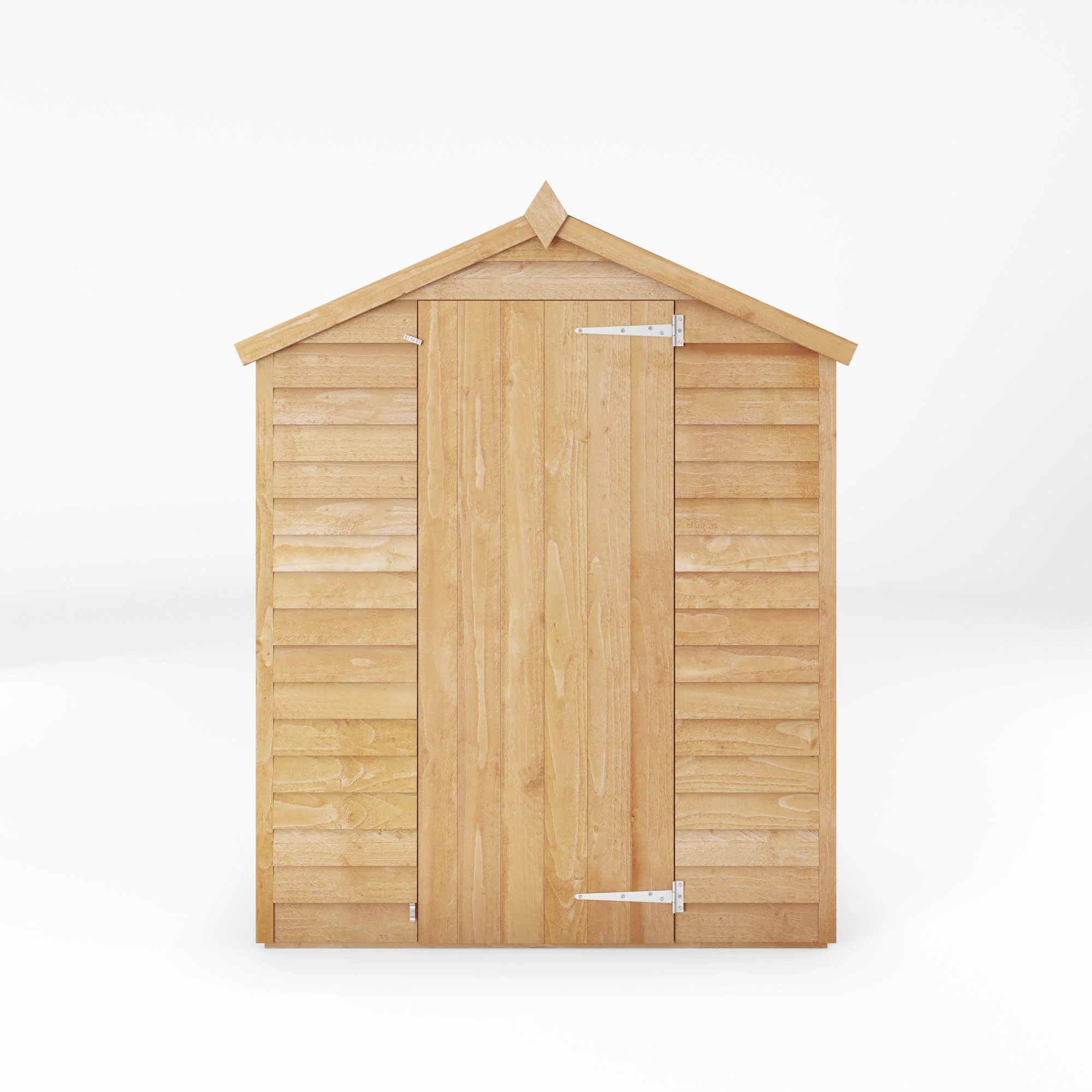 Mercia 5x3 Ft Apex Overlap Wooden Shed With Floor - Image 3