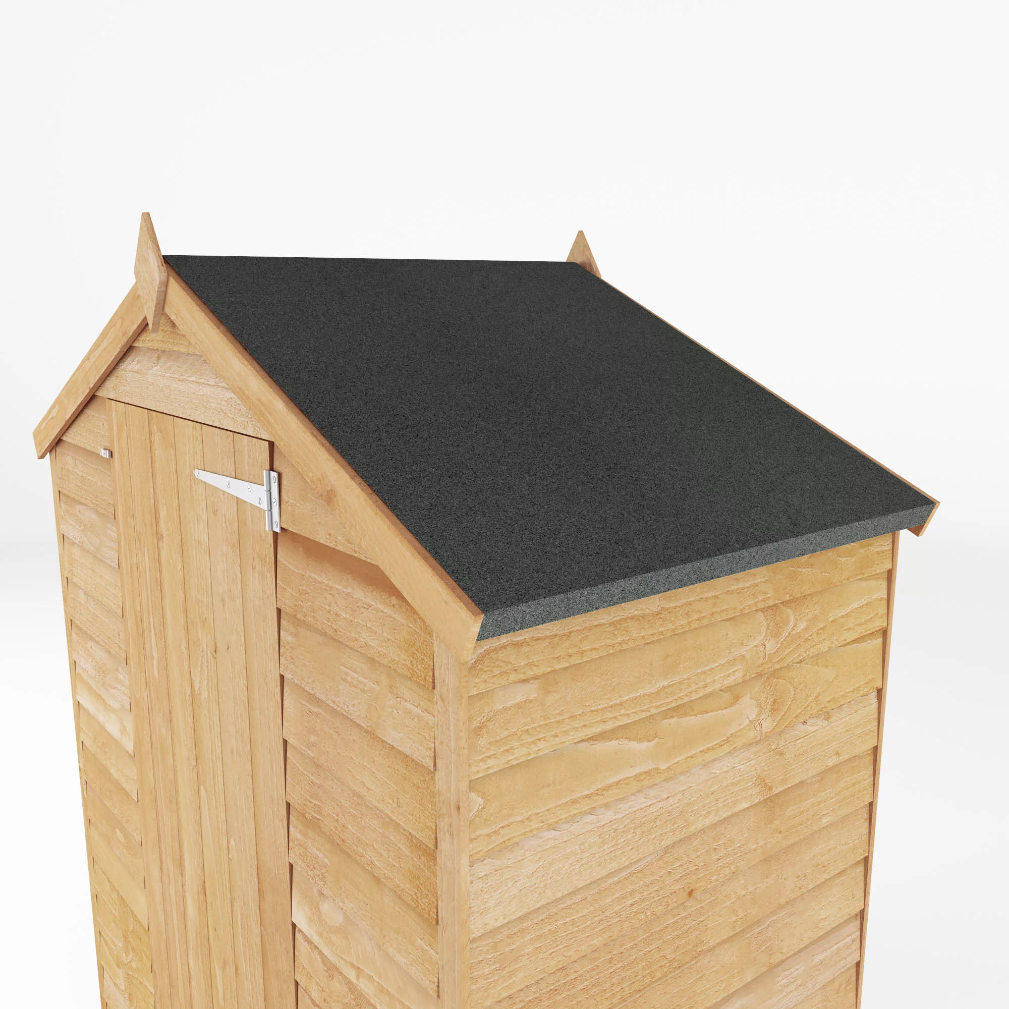Mercia 5x3 Ft Apex Overlap Wooden Shed With Floor - Image 4