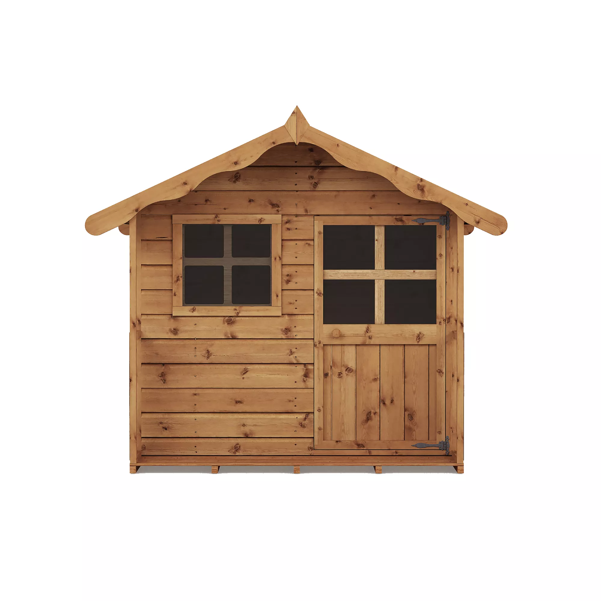 Mercia 5x5 Poppy European Softwood Playhouse Assembly Required
