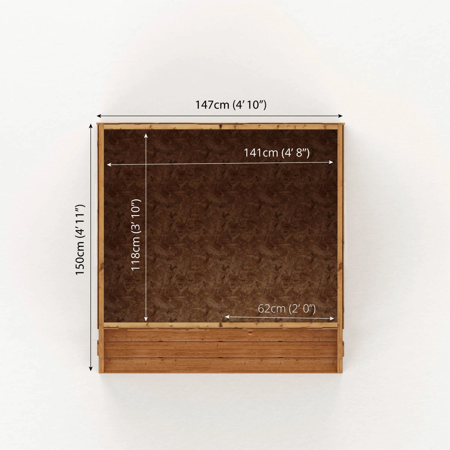 Mercia 5x5 Poppy European Softwood Playhouse Assembly Required - Image 3