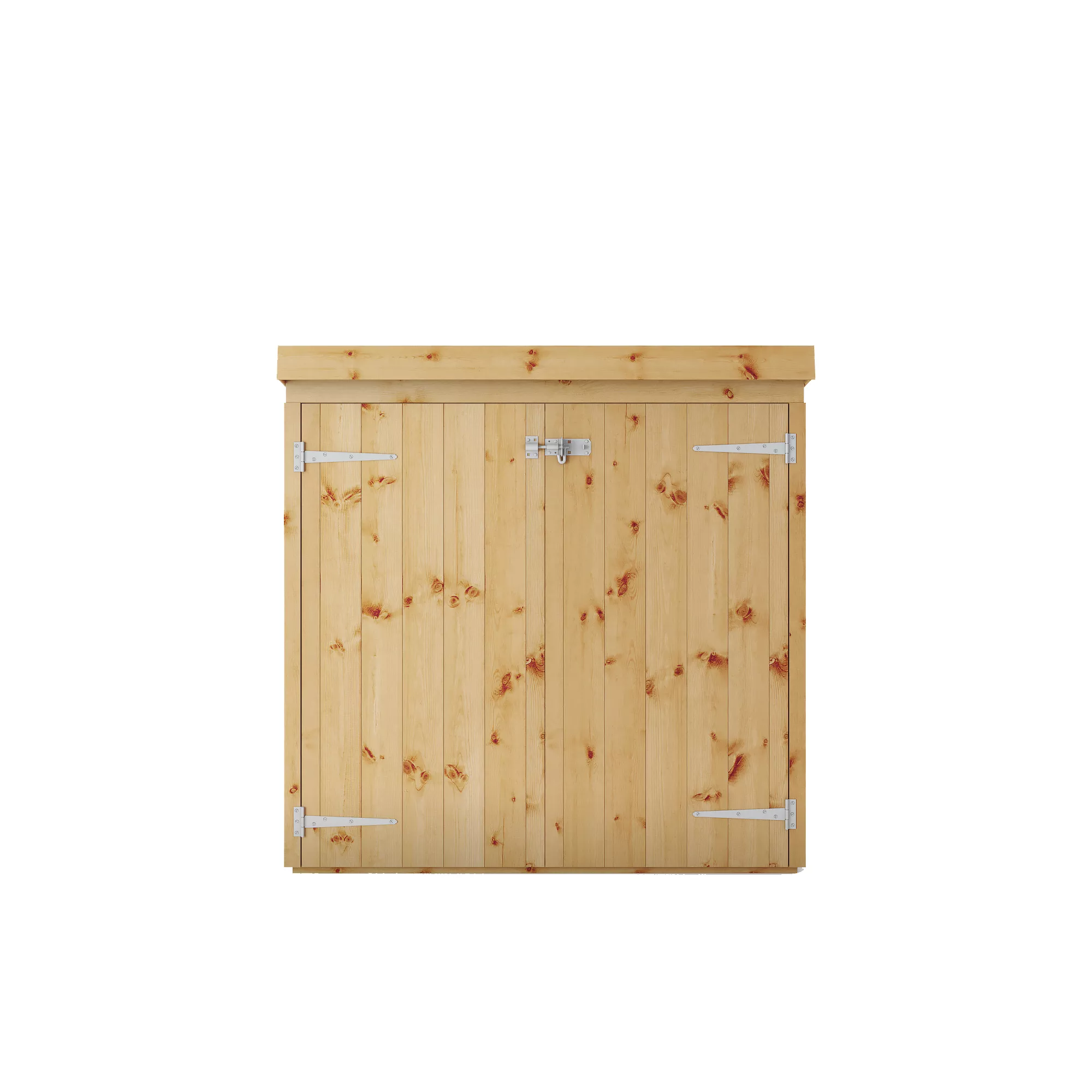Mercia Tongue & Groove Solid Wood 3x5 Pent Garden Storage - Image 3