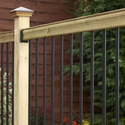 Metsä Wood Traditional Pine Decking Rail Kit,, 0.32m²