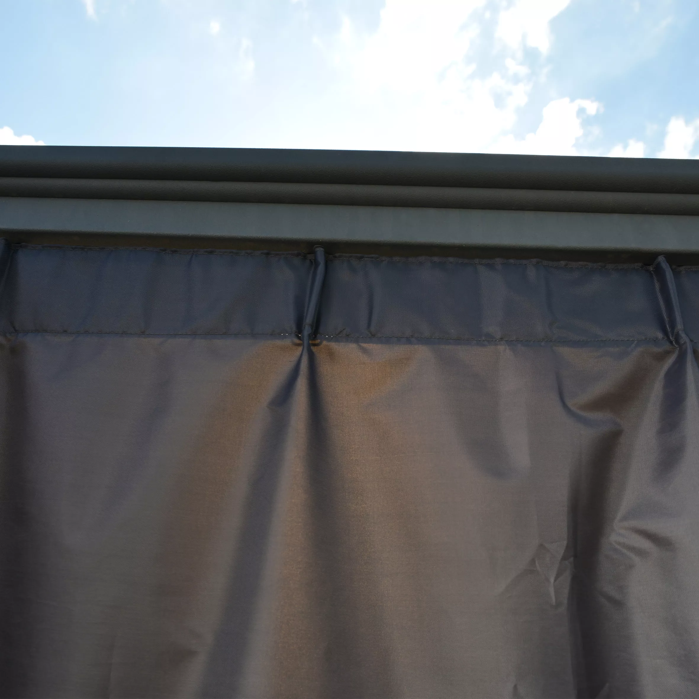 Palram - Canopia 4K Series Grey Polyester (PES) Gazebo Curtain, Pack Of 6 (L)2170mm (W)4010mm - Image 6
