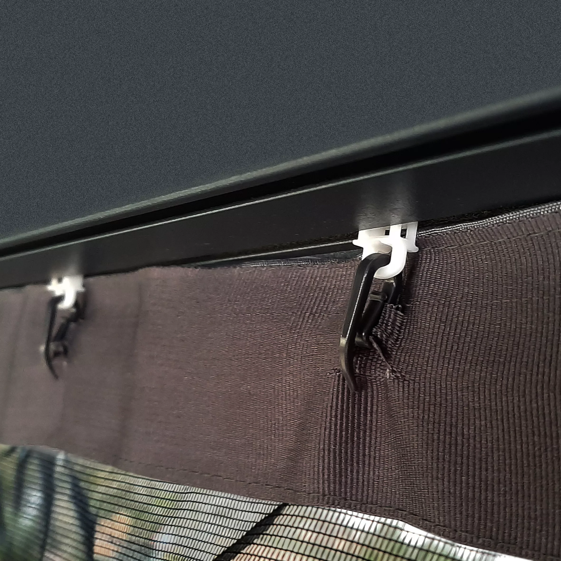 Palram - Canopia Dallas Grey Polyester (PES) Gazebo Netting, Pack Of 4 (L)2120mm (W)4090mm - Image 3