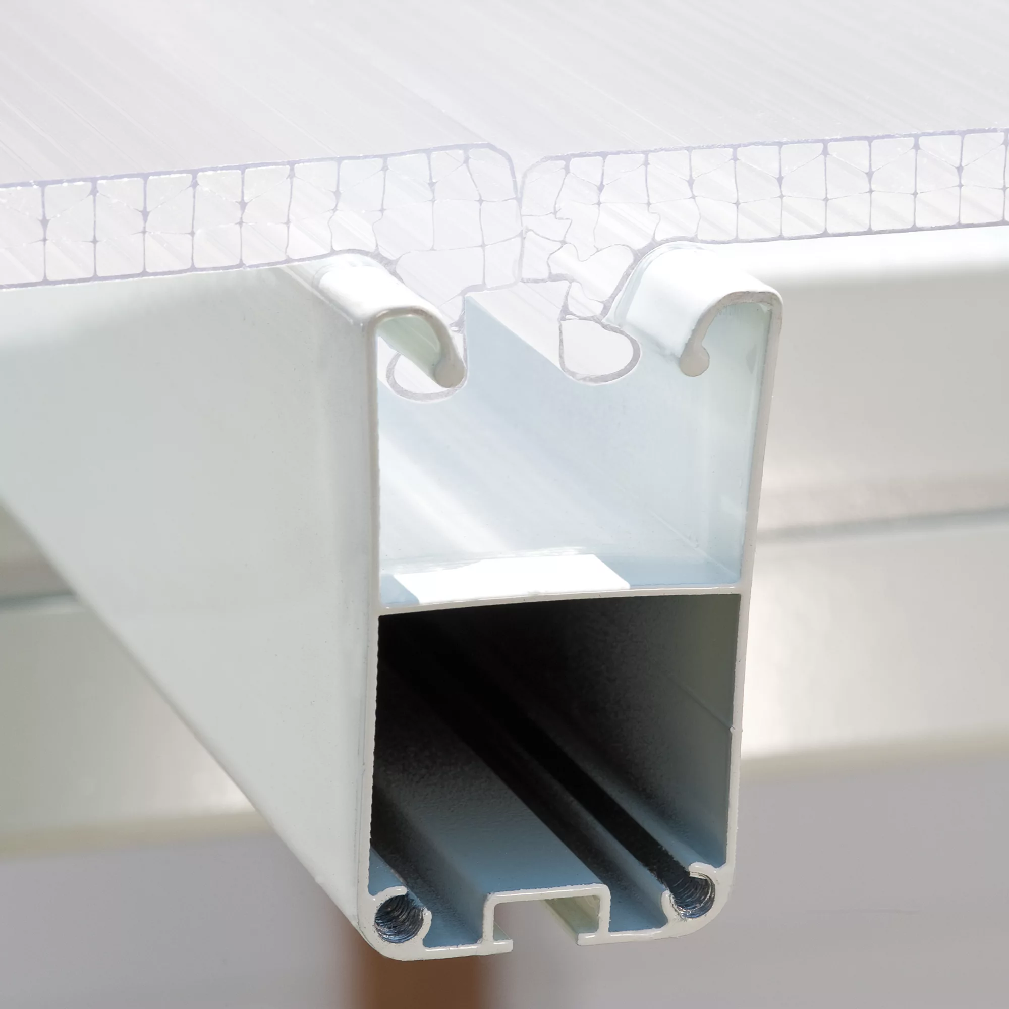 Palram - Canopia Feria White Non-retractable Awning, (L)6.06m (H)3.05m (W)3.85m - Image 2