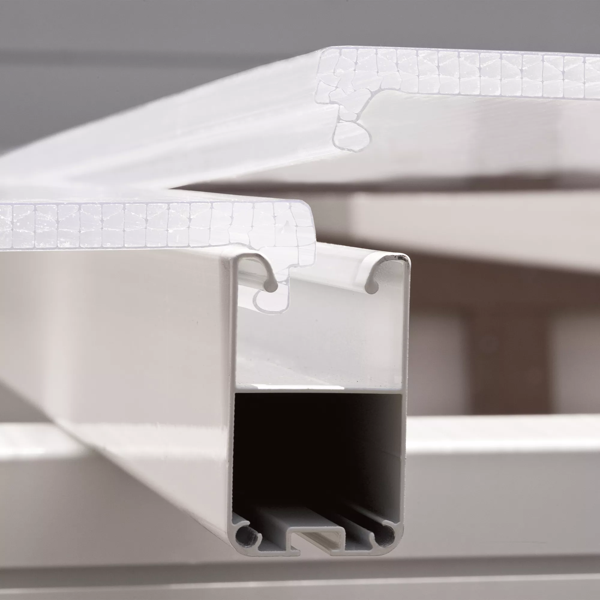 Palram - Canopia Feria White Non-retractable Awning, (L)6.06m (H)3.05m (W)3.85m - Image 3