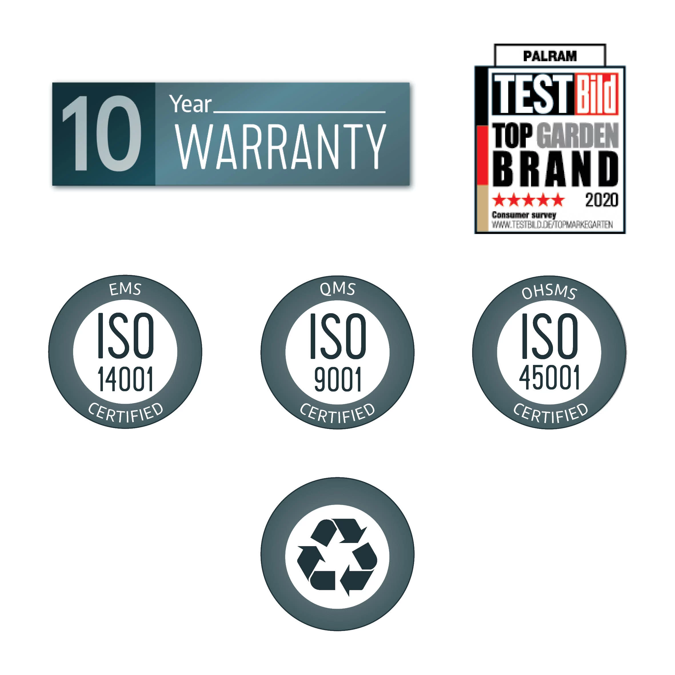 Palram - Canopia Martinique Grey Rectangular Gazebo, (W)3.6m (D)2.96m - Assembly Required - Image 11