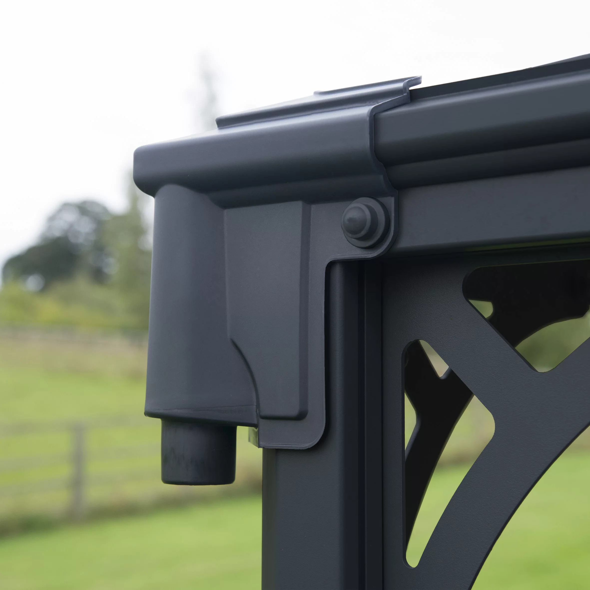 Palram - Canopia Martinique Grey Rectangular Gazebo, (W)3.6m (D)2.96m - Assembly Required - Image 9