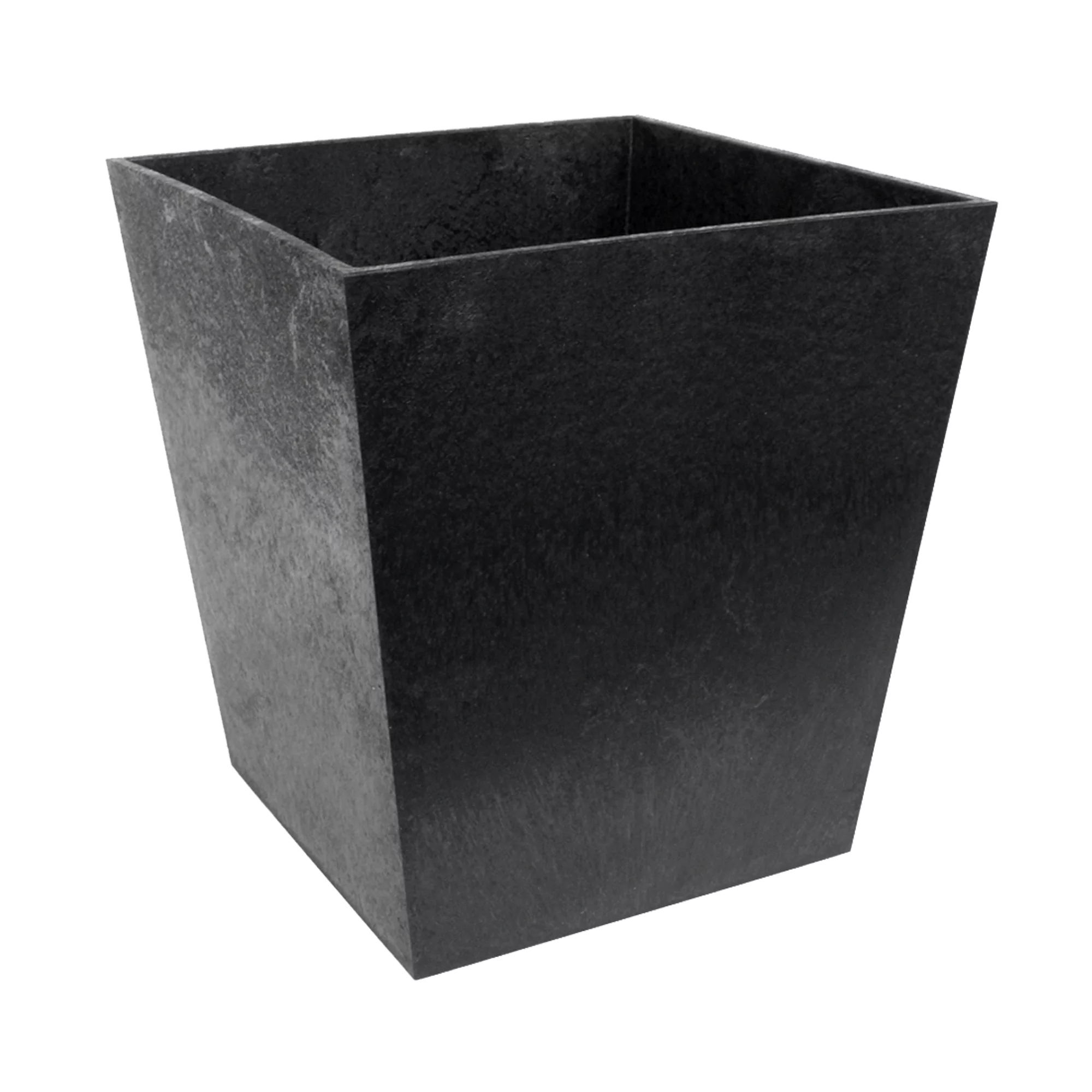 Primeur Sonata Slate Plain Square Plant Pot (Dia)30cm