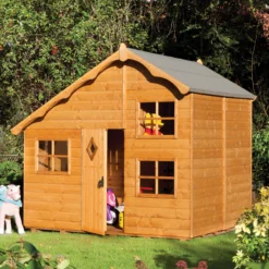 Rowlinson Playaway Swiss Cottage Apex Shiplap Playhouse