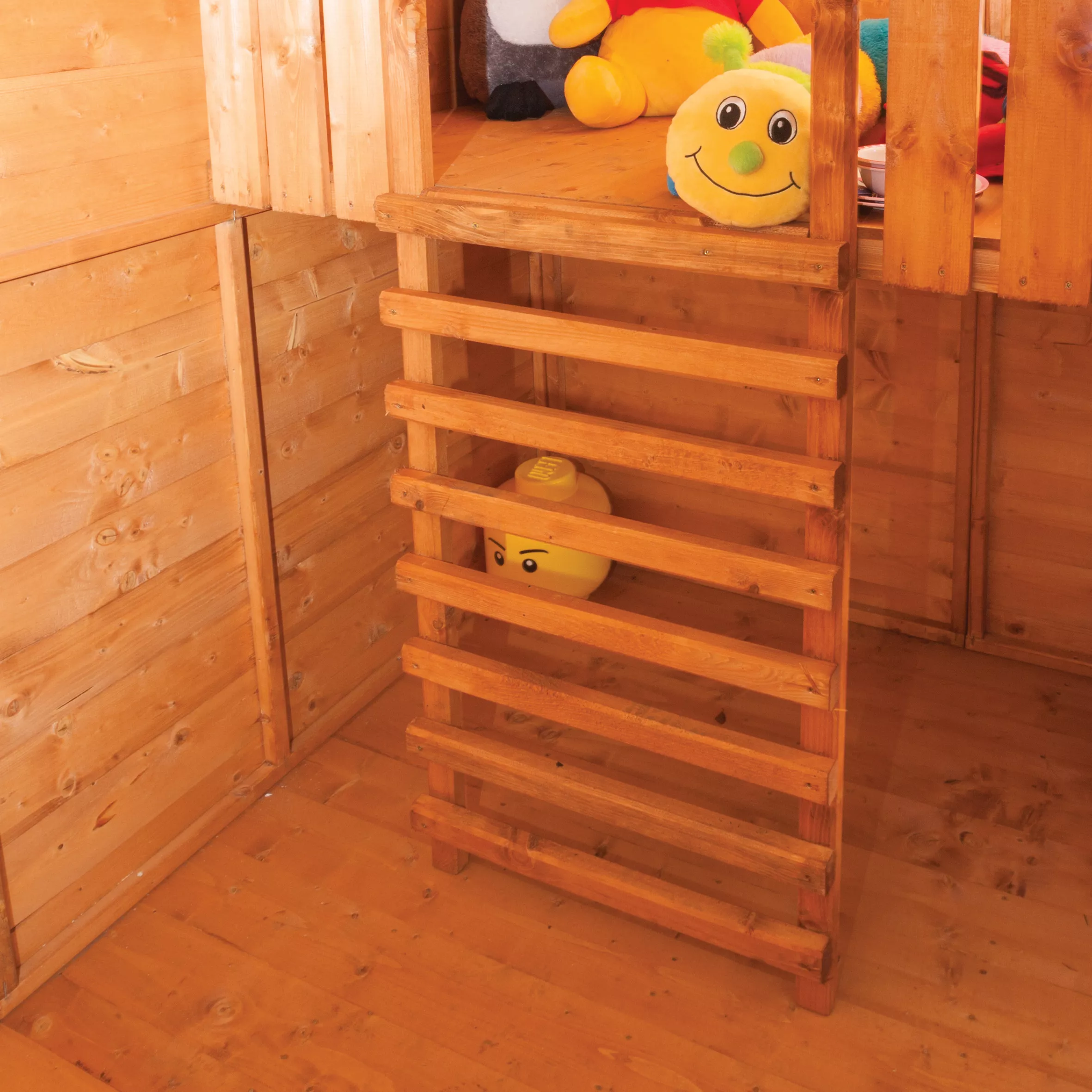 Rowlinson Playaway Swiss Cottage Apex Shiplap Playhouse - Image 5