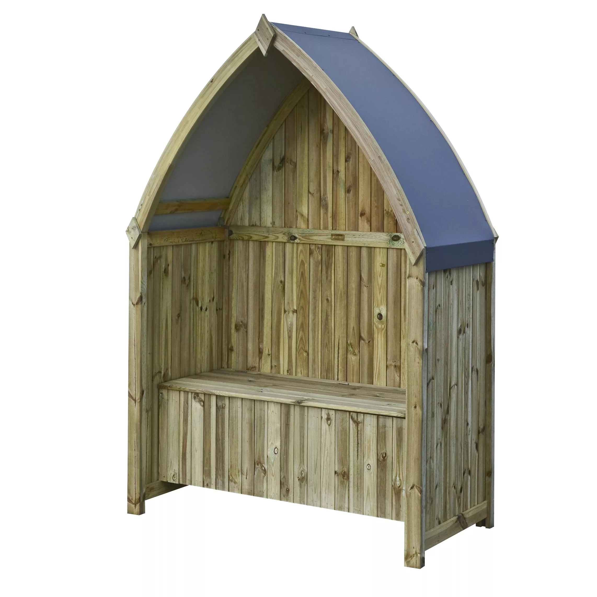 Rowlinson Winchester Boat Arbour, (H)2135mm (W)1390mm (D)700mm - Assembly Required - Image 2