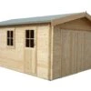 Shire 13x15 Bradenham Wooden Garage (Base Included) - Assembly Service Included