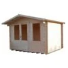 Shire Berryfield 11x8 Eco Glass Apex Tongue & Groove Wooden Cabin - Base Not Included