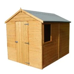 Shire Durham 8x6 Ft Apex Shiplap Wooden Shed With Floor - Assembly Service Included