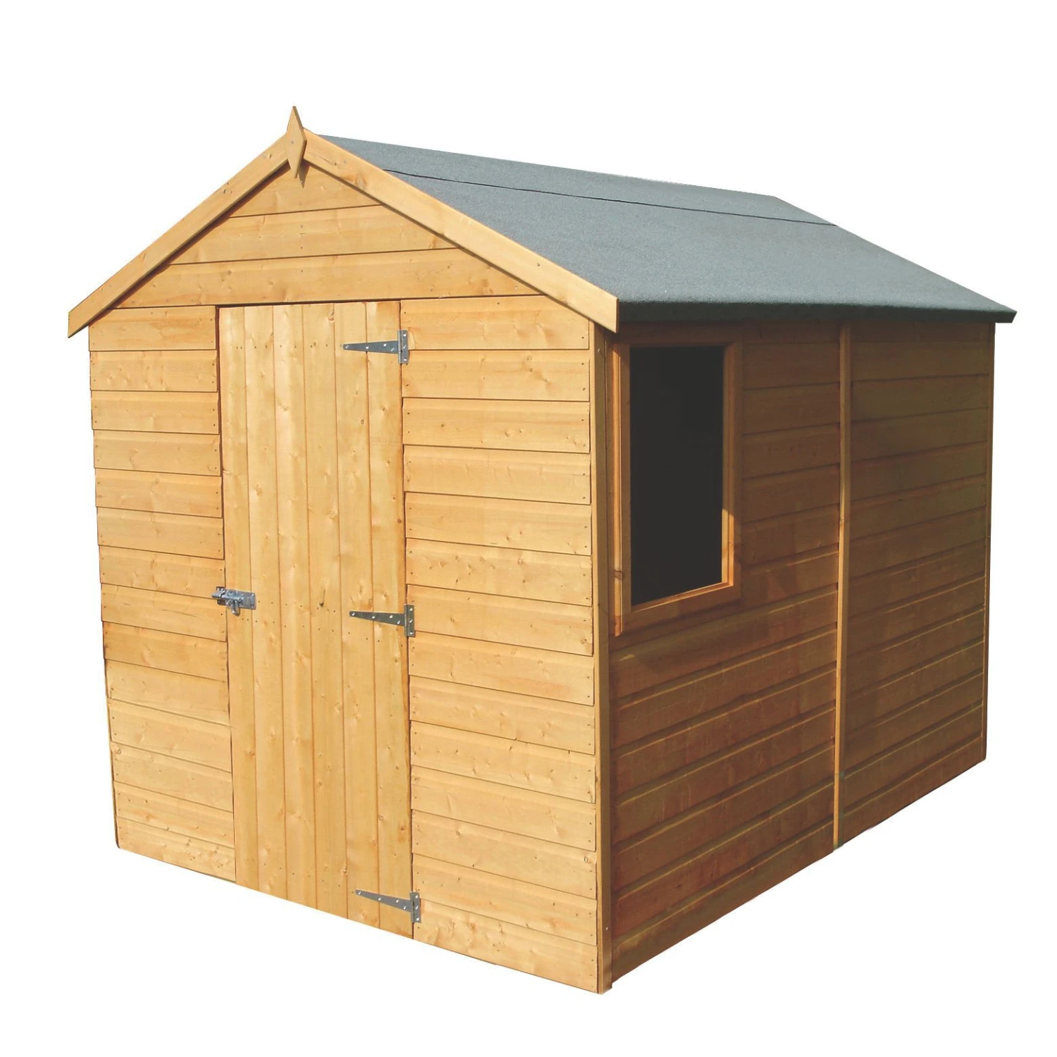 Shire Durham 8x6 Ft Apex Shiplap Wooden Shed With Floor (Base Included)