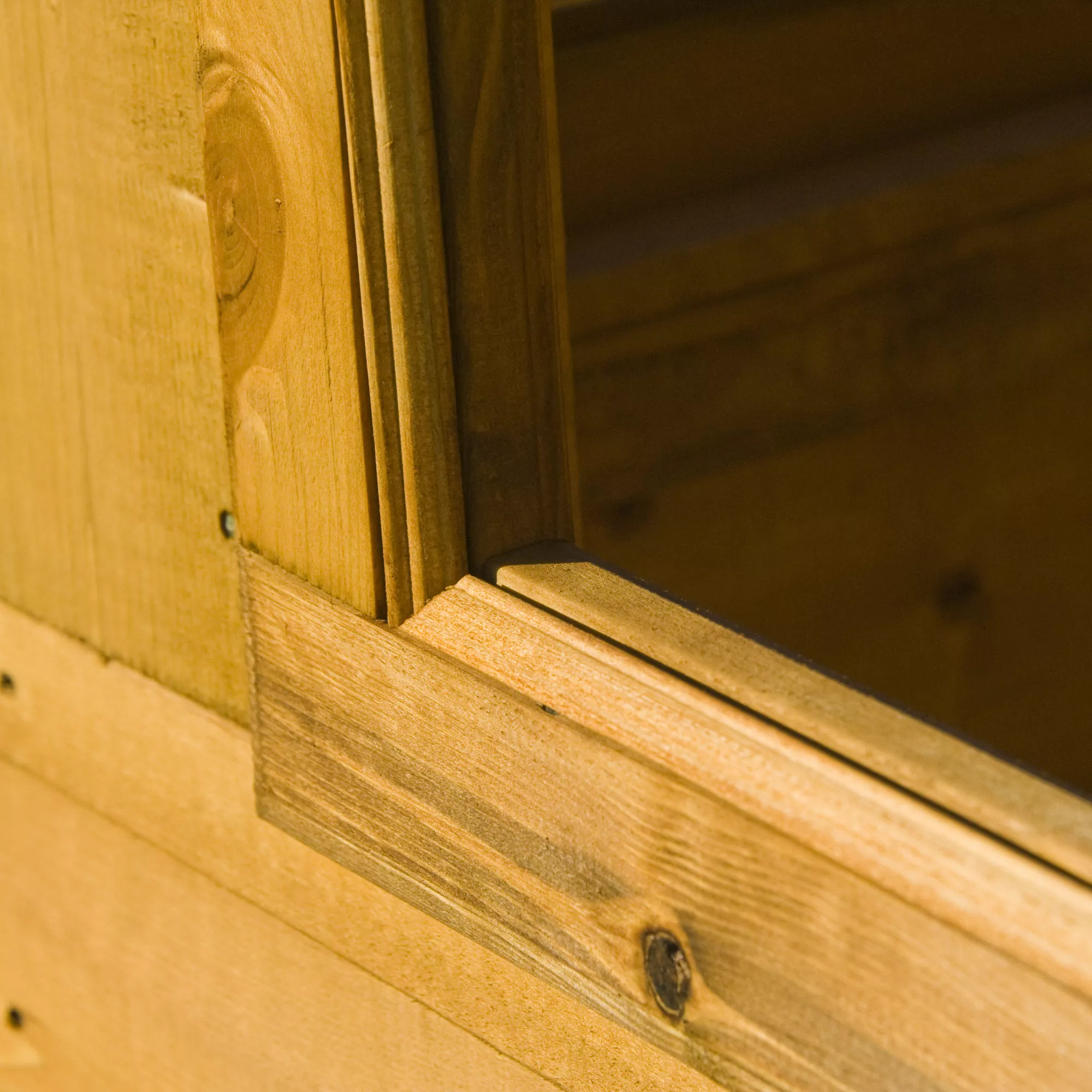 Shire Lumley 7x5 Glass Apex Shiplap Wooden Summer House - Base Not Included - Image 5