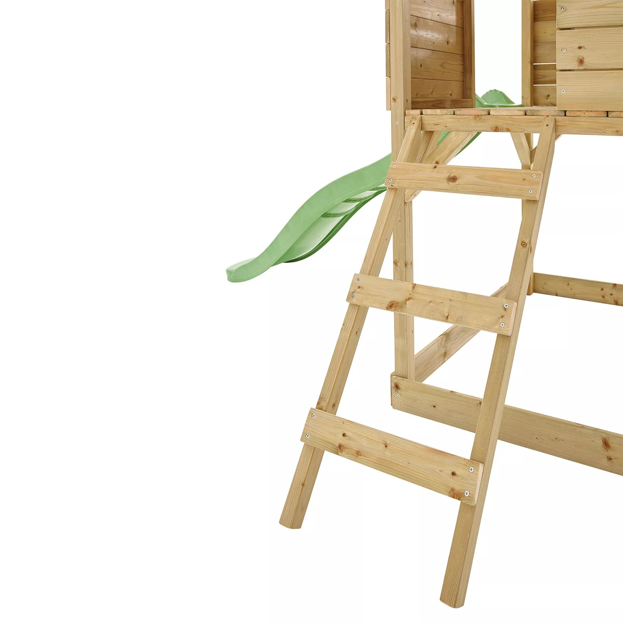 TP Toys 8x7 Tree Top Timber Tower Slide Playhouse Assembly Required - Image 10